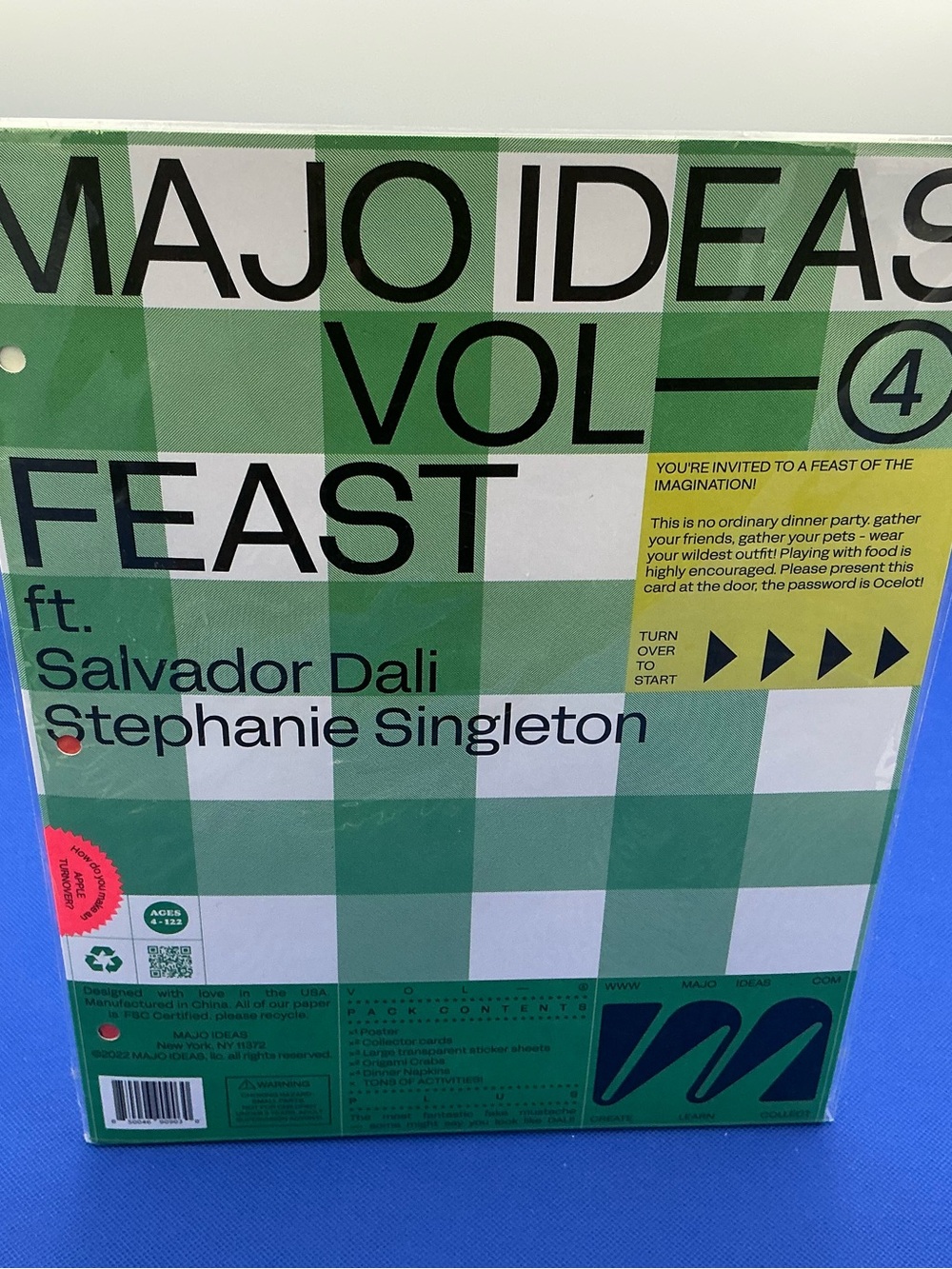 Vol-4 Feast Green Art Poster